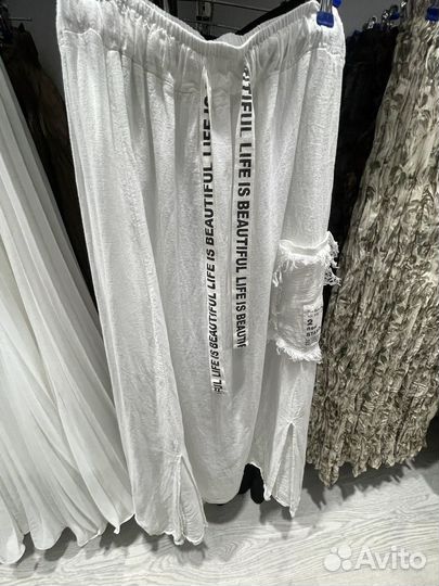 Леновый костюм