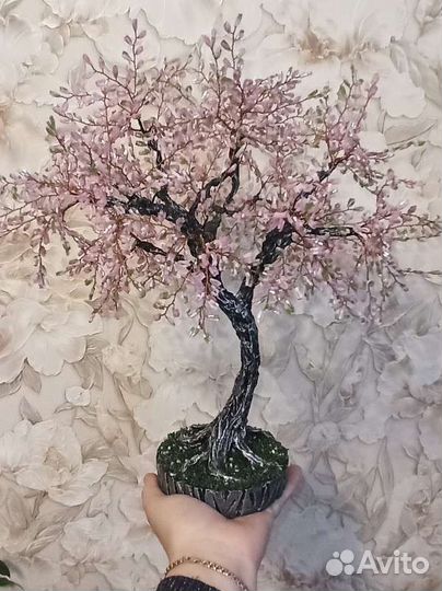 Сакура из бисера, дерево