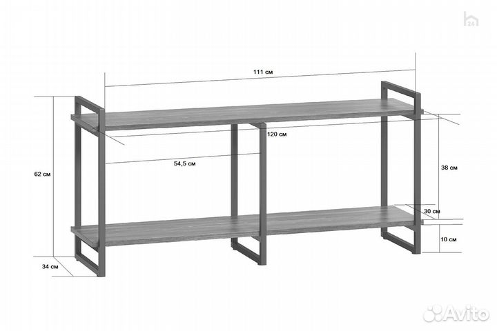 Тумба под тв Бервин 2