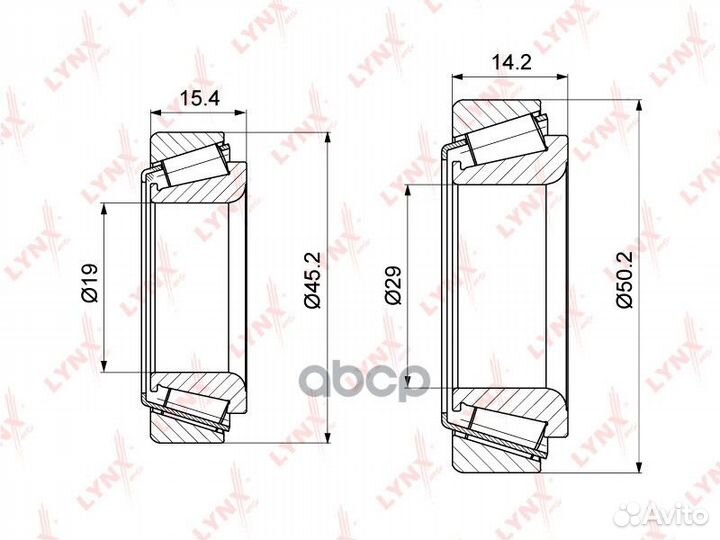 Подшипник ступицы задний подходит для audi A4 1