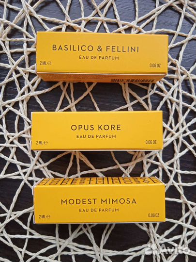 Набор ароматов нишевой парфюмерии Vilhelm