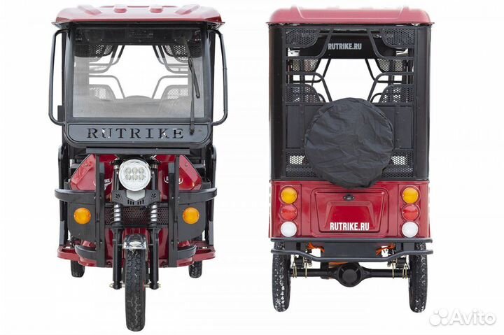 Электрический трицикл Рикша 12