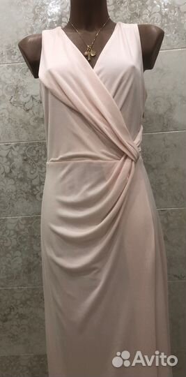 Нарядное длинное платье Mango