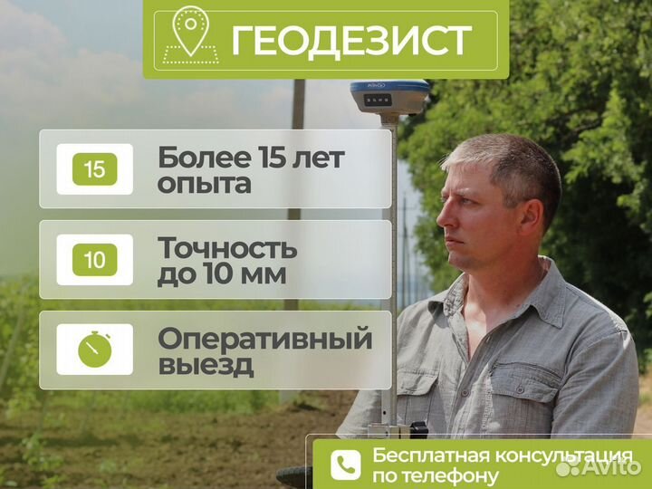 Геодезист. Вынос границ. Топографическая съемка