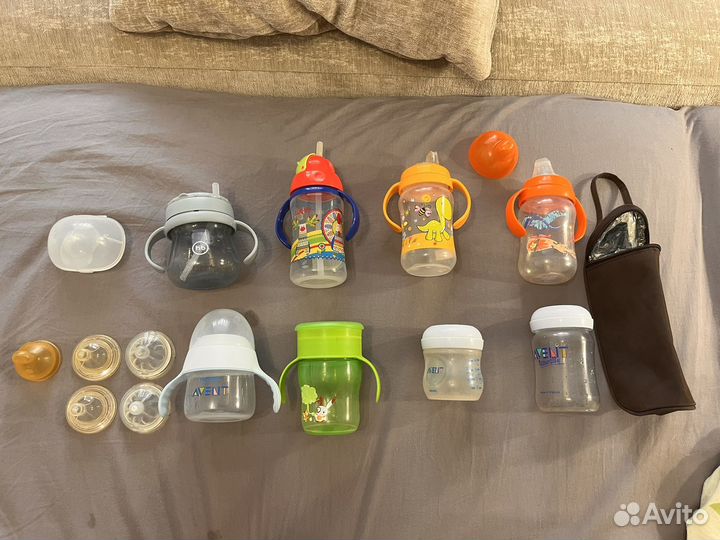 Бутылочки, соски philips avent и поильники