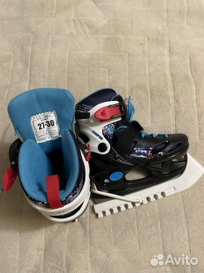 Коньки детские раздвижные