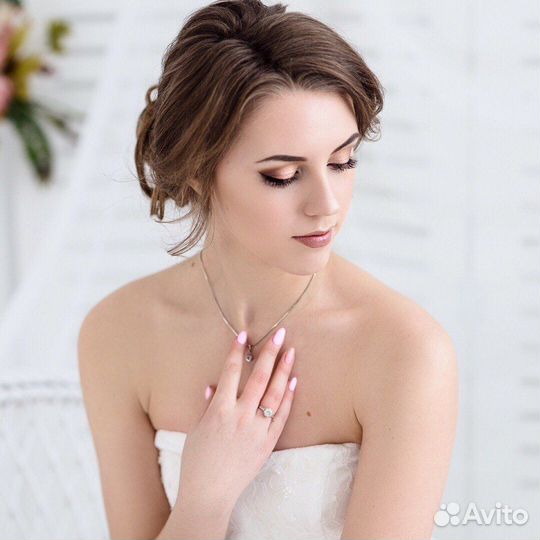 Макияж и локоны (образ)