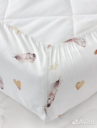 Простыня на резинке детская