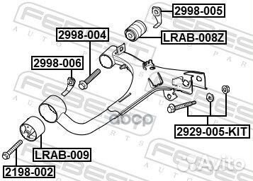 Болт ford focus C-MAX CAP 2003-2007 EU 219800