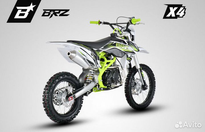 Питбайк BRZ X4 125сс 17/14