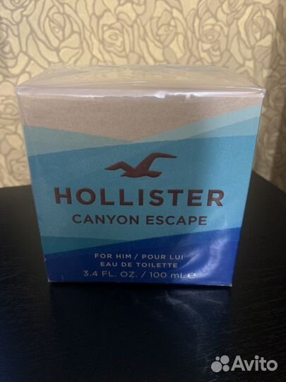 Hollister, оригинал, 100ml