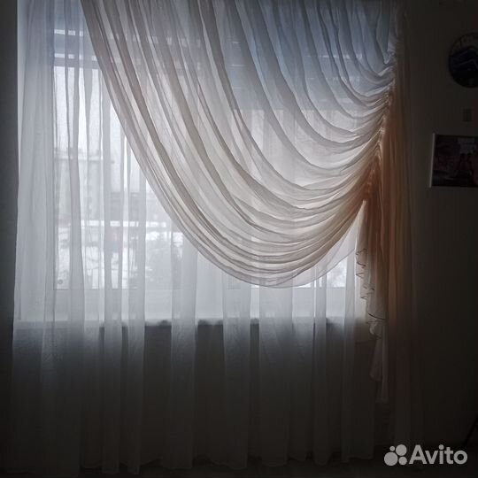 Тюль комплект