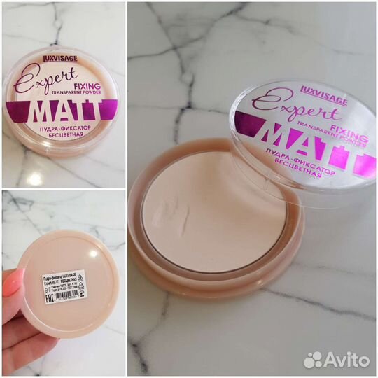 Тени, румяна, пудра