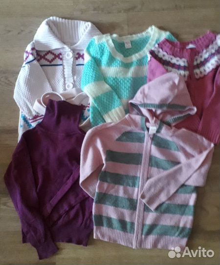 Вещи на девочку пакетом р.104