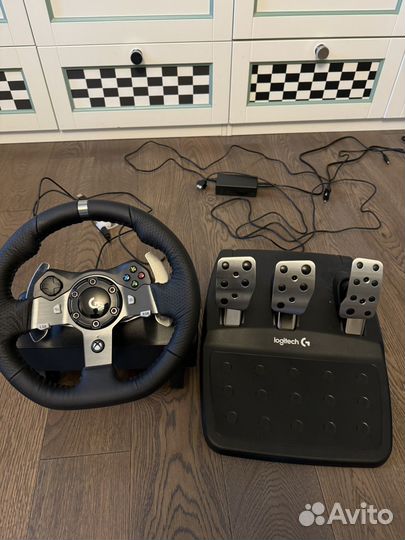 Игровой руль logitech G920