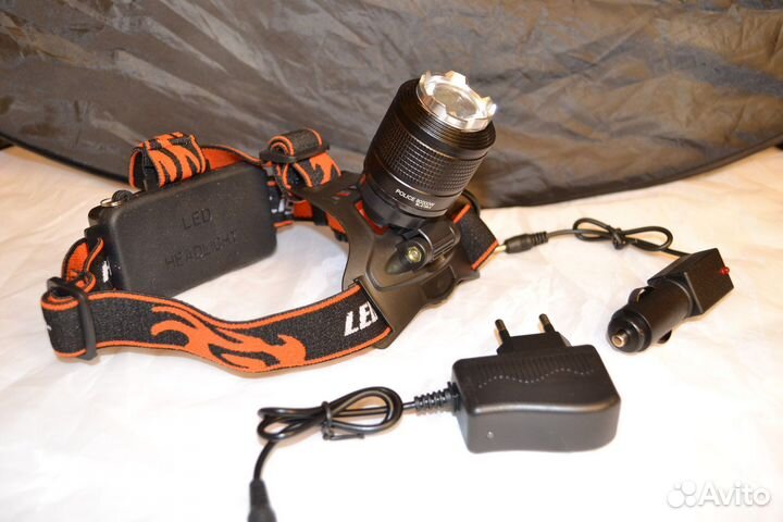 Налобный фонарь новый