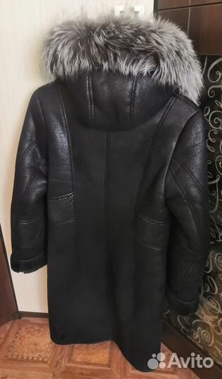 Дубленка женская 42 44 бу