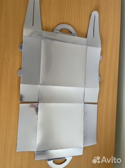 Коробка подарочная прозрачная