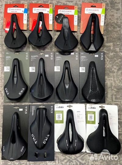 Седла Specialized, Brooks, Fizik, Selle