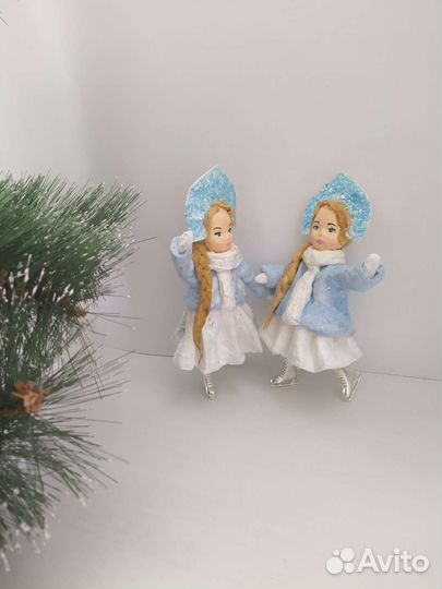 Елочная игрушка Снегурочка