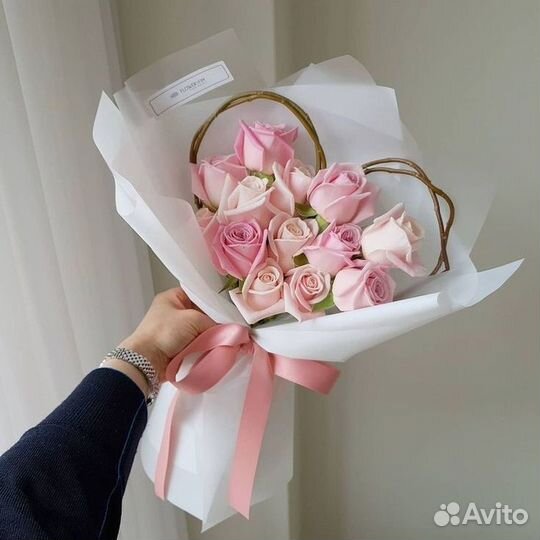 Розы 11 штук букет