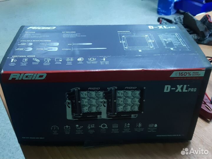 Светодиодные фары рабочего света rigid D-XLpro