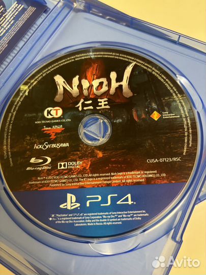 Игра Nioh PS4