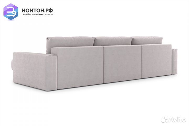 Диван п-образный тик-так Монарх М1O2 бежевый