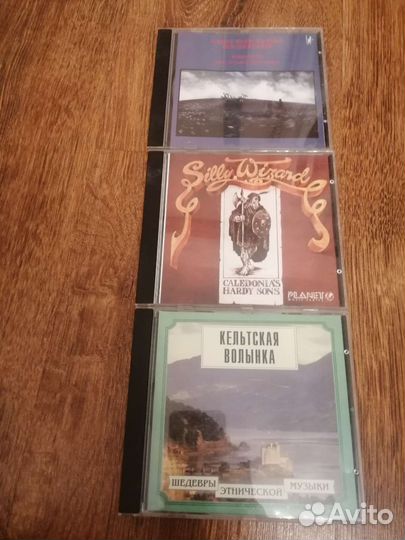 Cd диски инструментал, русский рок и др