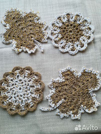 Салфетки, вязаные крючком