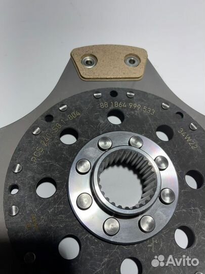 Диск сцепления Sachs Racing керамика 240мм