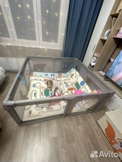 Большой детский манеж