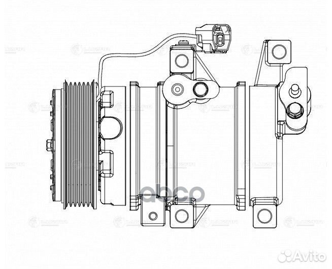 Компрессор кондиционера E221-61-450F;E221-61-K0