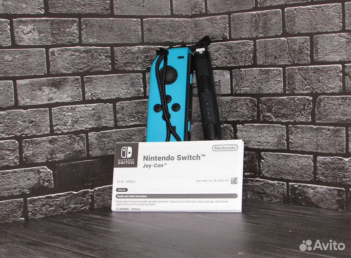 Неоновый синий Joy-Con (левый) для Nintendo Switch