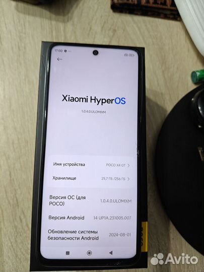 Xiaomi Poco X4 GT, 8/256 ГБ