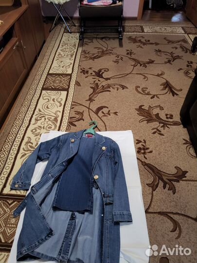 Френч джинсовый с джинсами