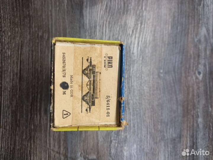Модель вагона.Мазутник, Piko,GDR,H0,16.5mm. 1 87