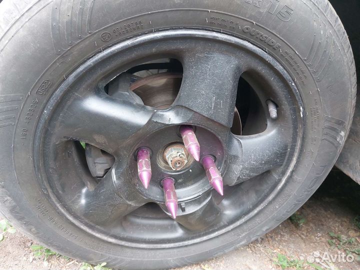 Литые диски r15 4 114,3 разные