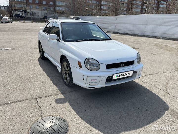 Subaru Impreza 1.6 МТ, 2002, 333 600 км