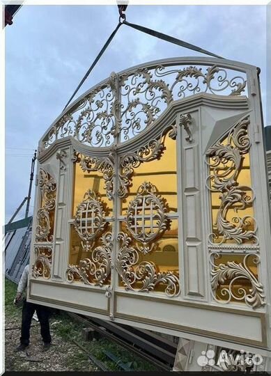 Ворота ковка