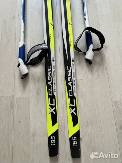 Беговые лыжи 195 см