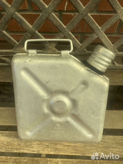 Канистра мини из пищ.алюминия,для воды и др. жидк