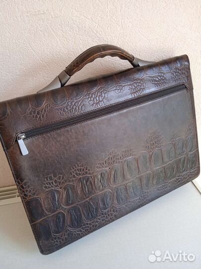 Мужской кожаный портфель оригинал