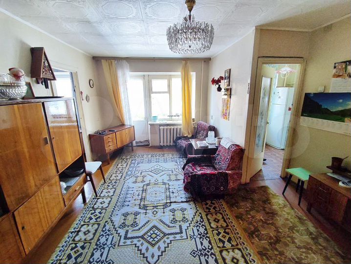 3-к. квартира, 58 м², 3/5 эт.