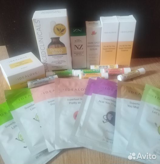 Сыворотки, маски, бальзамы для губ, с айхерб