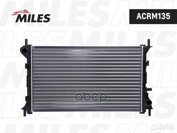 Радиатор (механическая сборка) ford focus 1.6/2