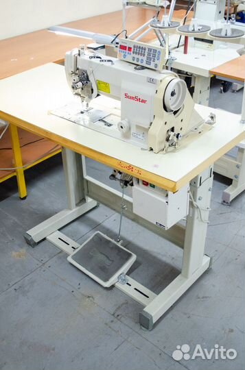 Двухигольная швейная машинка SunStar