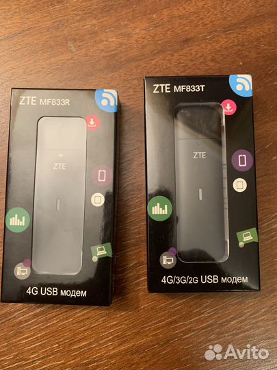 USB модем ZTE MF833R Black