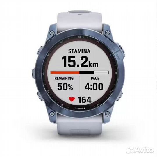 Garmin Fenix 7X Solar Sapphire Edition Mineral Blu