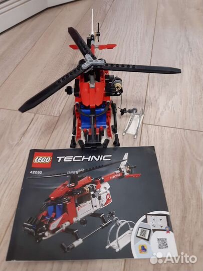 Lego technic 42092 Спасательный вертолёт
